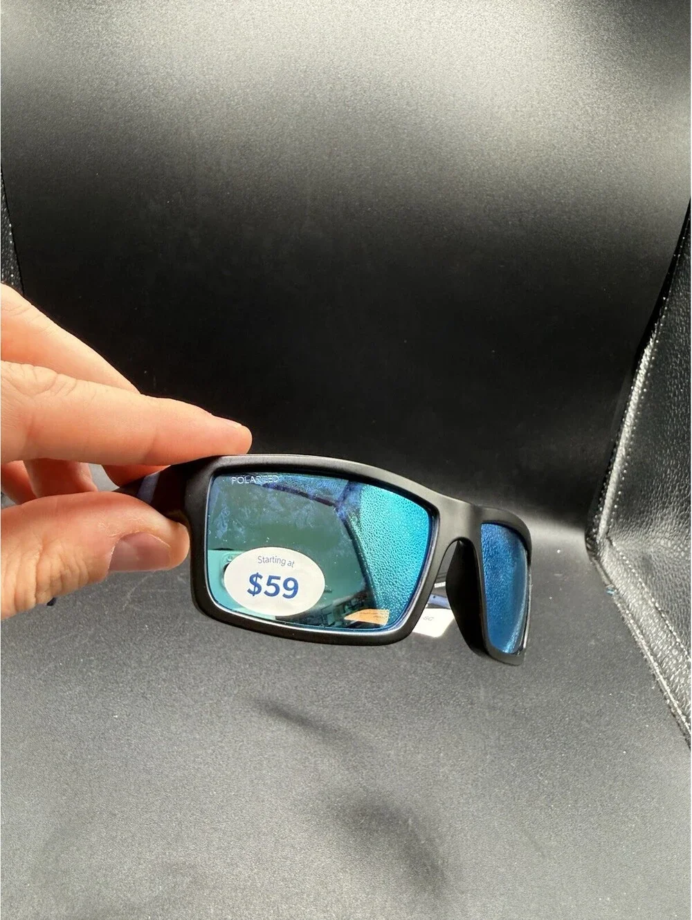 O'Neill Sunglasses Navy Blue Black/Sapphire Polar Lens ONS-SEARCHER-104P-SC